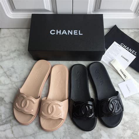 chanel sliders women's|chanel slides 2021.